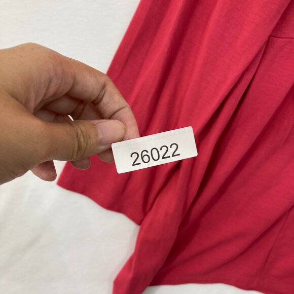 J. Jill size XL Wearever Collection Pink Long Sleeve Stretch Knit Comfy Tunic - Picture 9 of 9